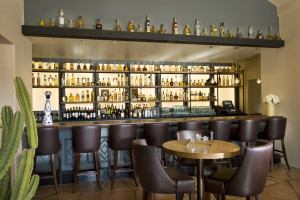 The bar features a wide selection of top shelf tequila Copyright: Dean Stevenson 