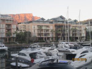 Table Mountain from Cape Town waterfront